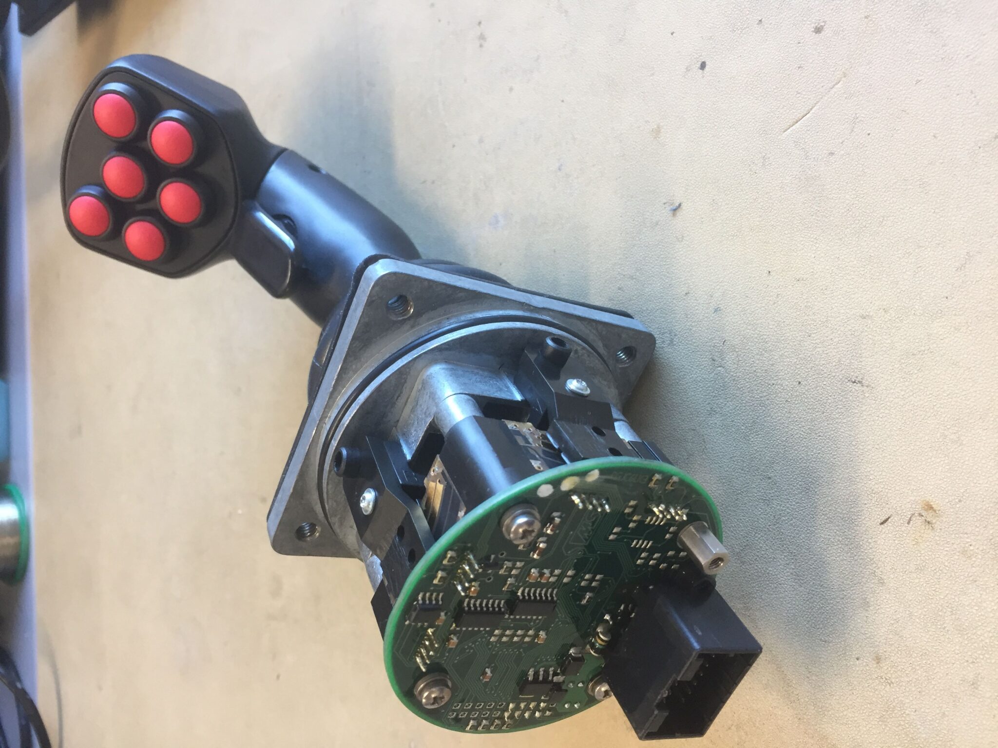 Joystick for crane