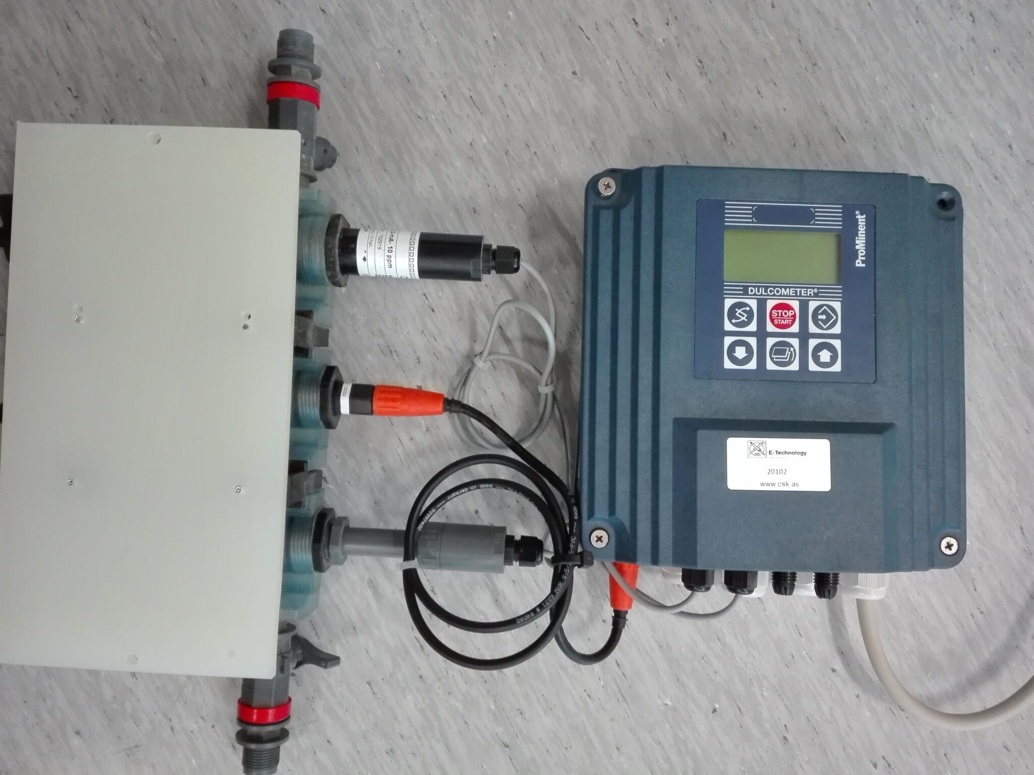 Controller for water treatment